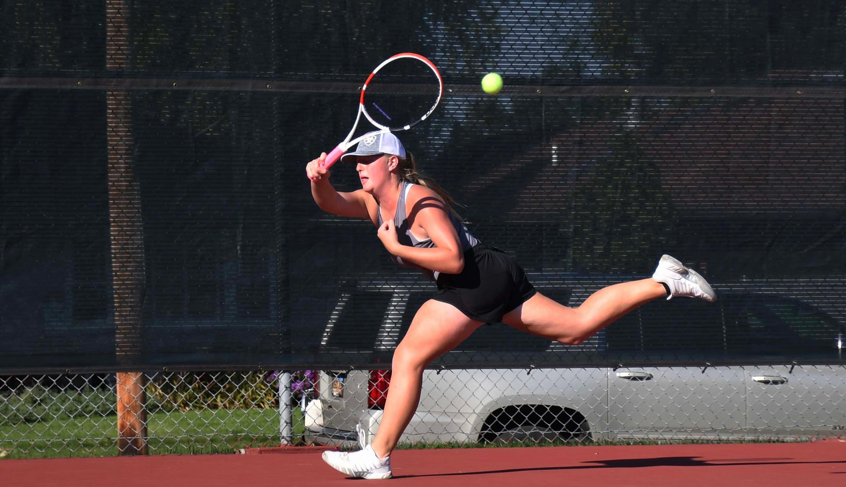2021 A Girls State Tennis Final Results